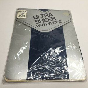 Ultra Sheer Pantyhose Cadet Blue Tall 5'7"- 5'10" 140lbs-160lbs Office Nylons